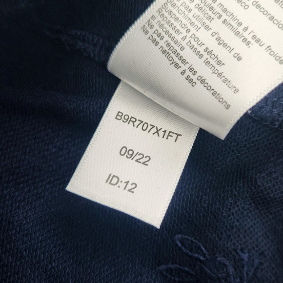 PSYCHO BUNNY MEN'S NAVY BLUE BIG AND TALL SWEAT SHORTS SIZE 4XL  $145 BRAND NEW - Picture 6 of 12